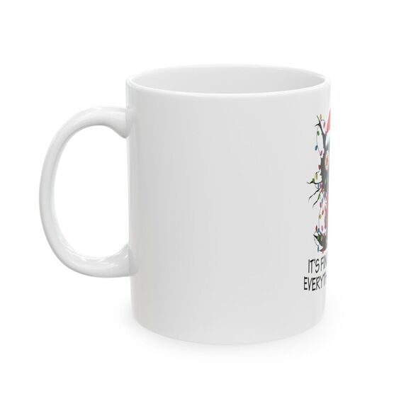 Fine Mug It's Coffee I'm Everything's Fine  Funny 11 OZ Cup Porcelain Gift - Picture 2 of 2